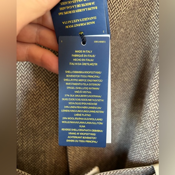 NWT Polo Ralph Lauren Reversible Coat - Picture 6 of 10